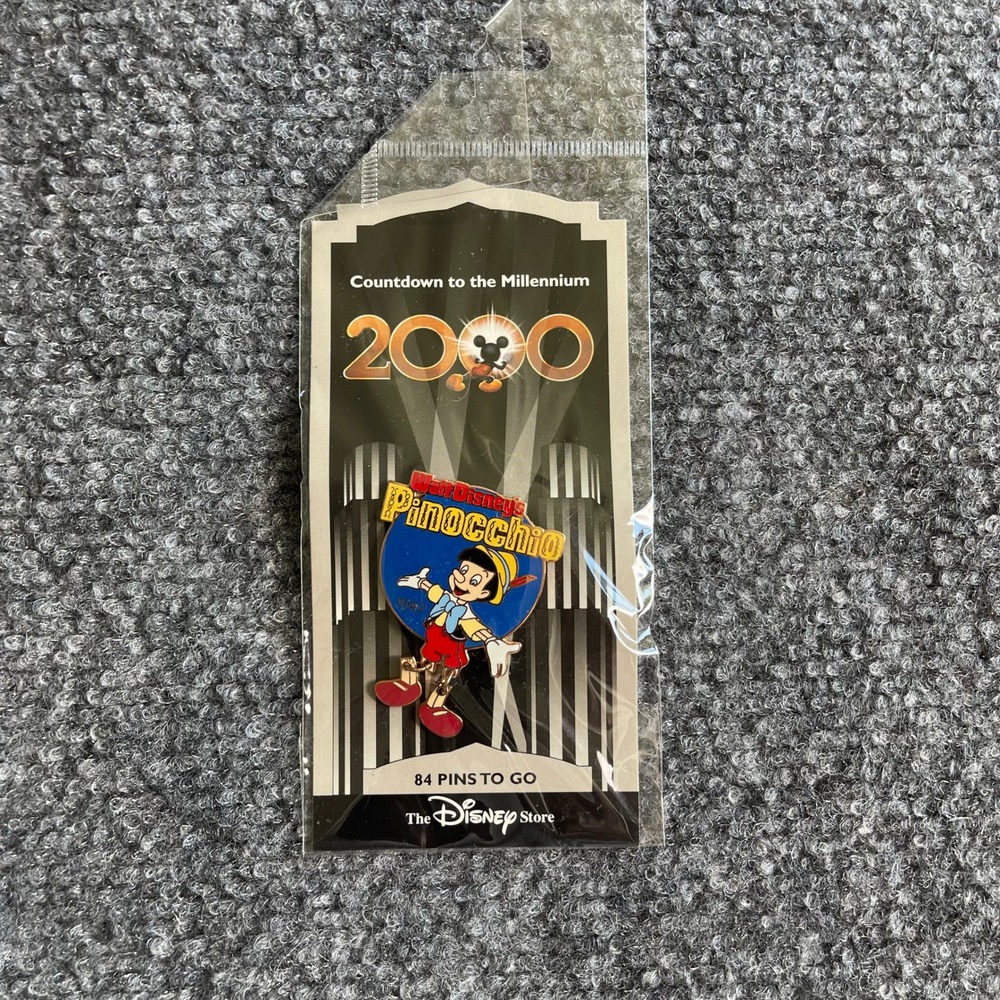 Disney Pinocchio Countdown‎ to the Millennium Pin 85 Disney Store 1999 New